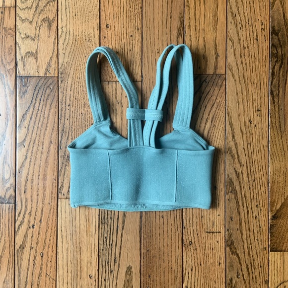 Free People On The Radar Bra in Deep Balsam - Picture 4 of 5